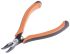 Bahco Long Nose Pliers, 130 mm Overall, Straight Tip, 23mm Jaw