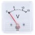HOBUT Analóg voltmérő, , DC, -20°C → +40°C, 41.5 (Dia.) mm