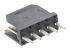 Dubox sorozatú Amphenol Communications Solutions Vezeték - Nyák NYÁK aljzat, távolság: 2.54mm, 5 érintkezős, 1 soros,