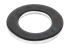 Bright Zinc Plated Steel Plain Washer, 3mm Thickness, M20