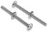 Bright Zinc Plated Steel Roofing Bolt, M6 x 70mm