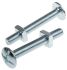 Bright Zinc Plated Steel Roofing Bolt, M8 x 60mm