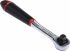 Facom 3/8 in Ratchet Handle, Square Drive With PVC Grip Handle