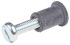 RawlPlug Black Rubber, Steel Wall Plug, 14.1mm Length, 10mm Fixing Hole Diameter