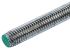 RS PRO Plain Stainless Steel Threaded Rod, M8, 1m