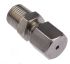 RS PRO, 1/8 BSPT Compression Fitting for Use with Thermocouple or PRT Probe, 1.5mm Probe, RoHS Compliant Standard