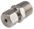 RS PRO, 1/2 BSPT Compression Fitting for Use with Thermocouple or PRT Probe, 4.5mm Probe, RoHS Compliant Standard