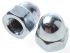 M6 Bright Zinc Plated Steel Dome Nut