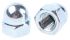 M8 Bright Zinc Plated Steel Dome Nut