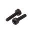 RS PRO Black, Self-Colour Steel Hex Socket Cap Screw, DIN 912, M1.6 x 6mm