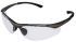 Bolle Contour Anti-Mist UV Safety Glasses, Clear Polycarbonate Lens, Vented