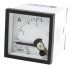 HOBUT D48SD Analogue Panel Ammeter 0/5A AC, 48mm x 48mm Moving Iron