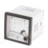 HOBUT D48SD Analogue Panel Ammeter FSD 0/5A Dual Scale 0/10A & 0/3A AC, 48mm x 48mm Moving Iron