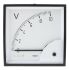 HOBUT Analogt voltmeter, DC, -25°C -> +40°C, 92 x 92 mm