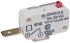 Saia-Burgess Plunger Micro Switch, Tab Terminal, 10 A @ 250 V ac, SPST-NC, IP40