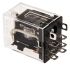 Omron, 24V ac Coil Non-Latching Relay DPDT, 10A Switching Current Plug In, 2 Pole, LY2 24AC