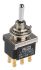 TE Connectivity Toggle Switch, Panel Mount, On-On-On, DPDT, Solder Terminal, 125V ac