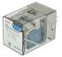 Finder Plug In Power Relay, 12V dc Coil, 10A Switching Current, 3PDT