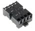 Tempatron 8 Pin 250V ac DIN Rail, Panel Mount Relay Socket, for use with Octal Relay