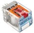 Releco Plug In Power Relay, 230V ac Coil, 10A Switching Current, 3PDT
