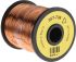 Měděný vodič, , typ kabelu: Jednožilový, prameny vodičů: 1/0,4 mm 0,13 mm² PUR, vnější průměr: 0.45mm RS PRO