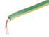 RS PRO Green/Yellow 2.5 mm² Hook Up Wire, 13 AWG, 1/1.78 mm, 100m, PVC Insulation