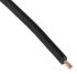 RS PRO Black 0.5 mm² Hook Up Wire, 20 AWG, 16/0.2 mm, 100m, PVC Insulation