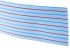 TE Connectivity 1.27mm 50 Way Flat Ribbon Cable, Blue Sheath, 63.5 mm Width, 30m Length