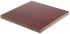 Brown Plastic Sheet, 285mm x 285mm x 20mm, Phenolic Resin, Weave Cotton