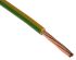 Prysmian 6491X Series Green/Yellow 6 mm² Conduit Cable, 7/1.04 mm, 100m