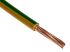 Prysmian Green/Yellow 10 mm² Conduit Cable, 6491X Series, 7/1.35 mm, 100m