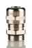 Lapp SKINTOP Series Metallic Nickel Plated Brass Cable Gland, PG9 Thread, 4mm Min, 8mm Max, IP68