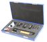 RS PRO Set with Light and Mirror Extendable Pick Up Tool, 870 mm Aluminium