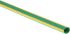 RS PRO Heat Shrink Tubing, Green 6.4mm Sleeve Dia. x 1.2m Length 2:1 Ratio