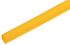 RS PRO Heat Shrink Tubing, Yellow 3.2mm Sleeve Dia. x 1.2m Length 2:1 Ratio