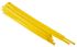 RS PRO Heat Shrink Tubing, Yellow 6.4mm Sleeve Dia. x 1.2m Length 2:1 Ratio
