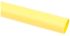 RS PRO Heat Shrink Tubing, Yellow 12.7mm Sleeve Dia. x 1.2m Length 2:1 Ratio