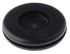 Essentra Black PVC 25.5mm Cable Grommet for Maximum of 19mm Cable Dia.