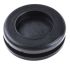 Essentra Black PVC 19mm Cable Grommet for Maximum of 15.5mm Cable Dia.