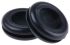 Essentra Black PVC 16mm Cable Grommet for Maximum of 11mm Cable Dia.
