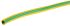 RS PRO PVC Green/Yellow Cable Sleeve, 6mm Diameter, 10m Length