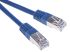 RS PRO Cat6 Male RJ45 to Male RJ45 Ethernet Cable, S/FTP Shield, Blue PVC Sheath, 2m