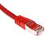 RS PRO Cat6 Male RJ45 to Male RJ45 Ethernet Cable, S/FTP, Red PVC Sheath, 5m