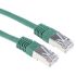 RS PRO Cat6 Male RJ45 to Male RJ45 Ethernet Cable, S/FTP, Green PVC Sheath, 5m