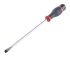 Facom Slotted  Screwdriver, 10 x 1.6 mm Tip, 250 mm Blade, 375 mm Overall