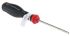 Facom Slotted Screwdriver, 3.5 x 0.6 mm Tip, 75 mm Blade, 178 mm Overall