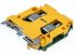 Entrelec SNA Series Green/Yellow Earth Terminal Block, 6mm², Single-Level, Screw Termination