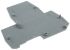Entrelec FEM Series End Cover for Use with DIN Rail Terminal Blocks