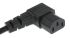 RS PRO IEC C13 Socket to BS 1363 UK Plug Plug Power Cord, 2m