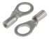 RS PRO Uninsulated Crimp Ring Terminal, M5 Stud Size, 0.35mm² to 1.5mm² Wire Size